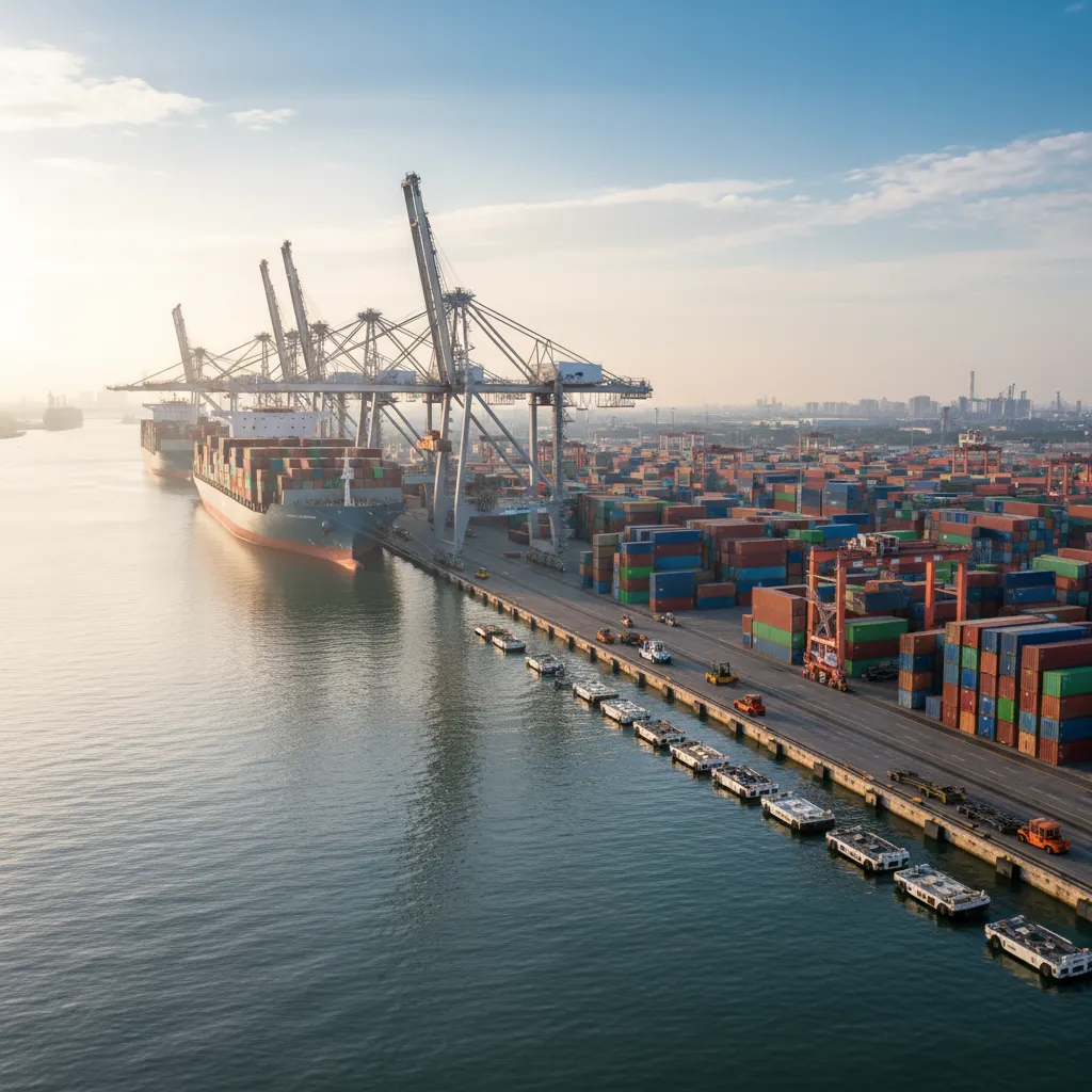 Hilkar power equipment prepared for global export shipping