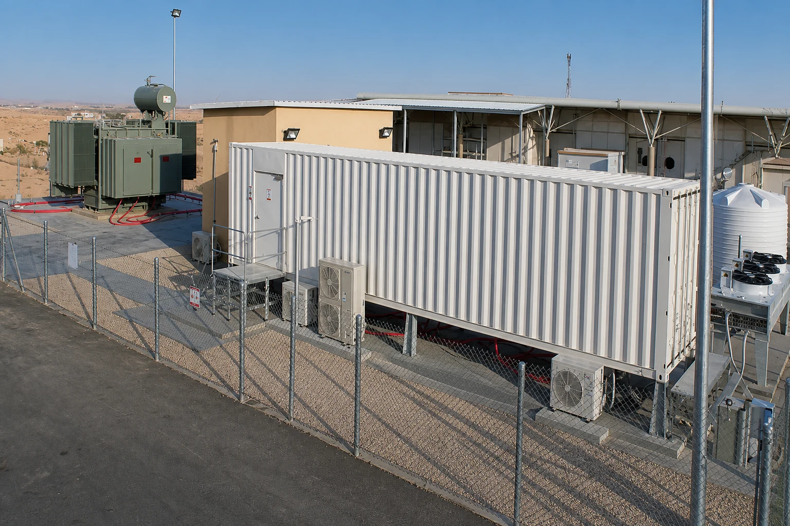 Container-Type STATCOM exterior view