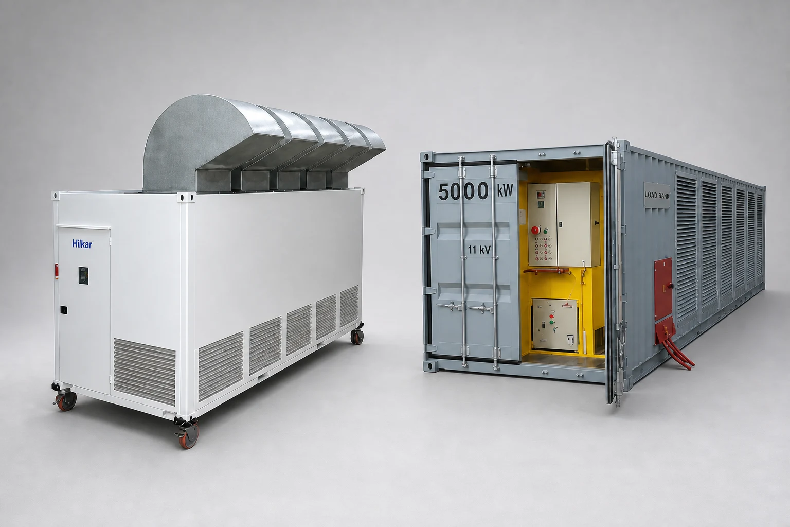 R-Series resistive load bank unit and containerized high-capacity load bank